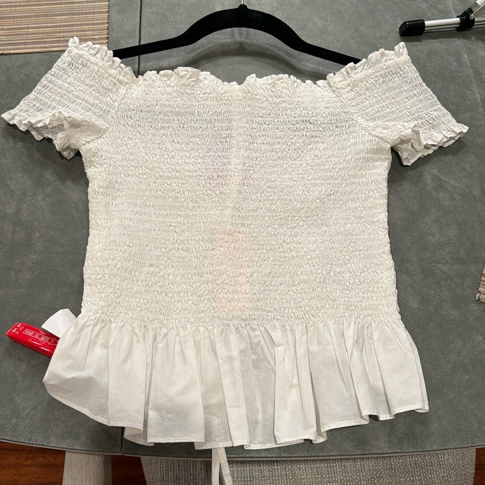 Rebecca Taylor, White top tags on never worn size XS